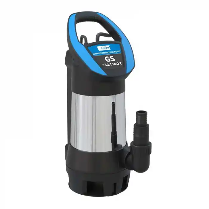 Super ofertă Pompa submersibila pentru apa murdara GS 750.1 INOX Gude 94679, 750 W, 15000 l/h