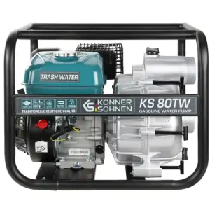 Motopompă pentru apă murdară KS 80TW Plată sigură