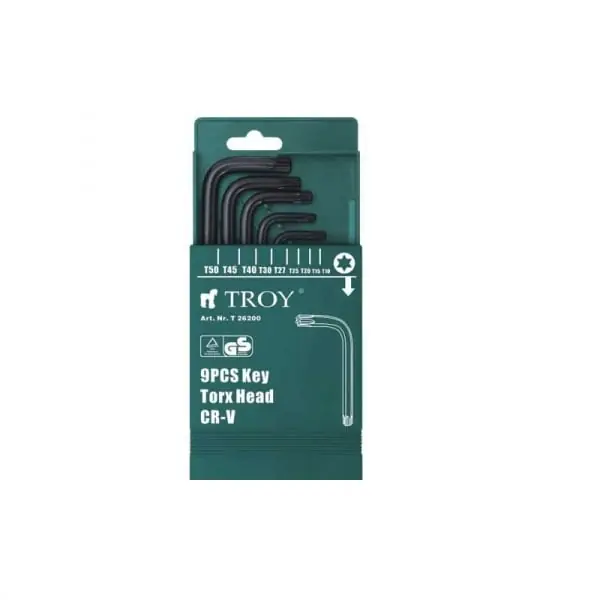 Mai ieftin Set chei imbus Torx Troy 26200, T10-T50, 9 piese