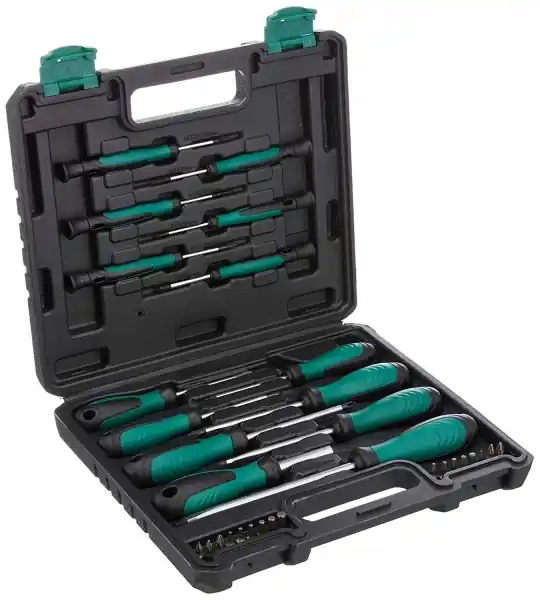 Comandă acum Trusa surubelnite Troy 22332, 32 piese