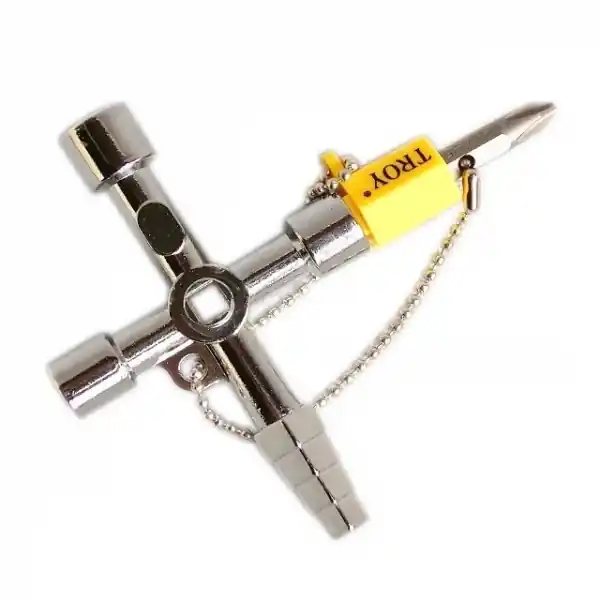 Cheie universala pentru tablouri Troy 24014, 7 in 1 Cel mai bun preț