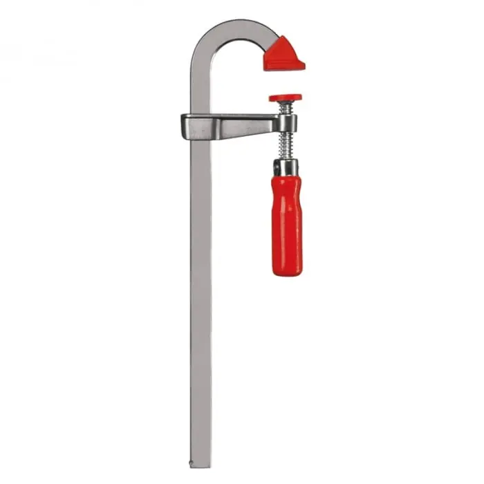 Premium Menghina tip F in forma de U pentru lemn Bessey LMU20/5, 50x200 mm