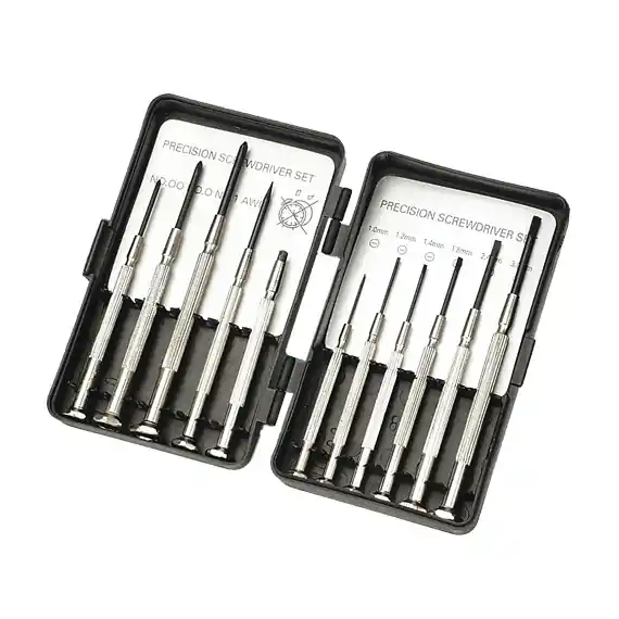 Set surubelnite de precizie pentru ceasornicar Mannesmann 1155, 11 piese Premium