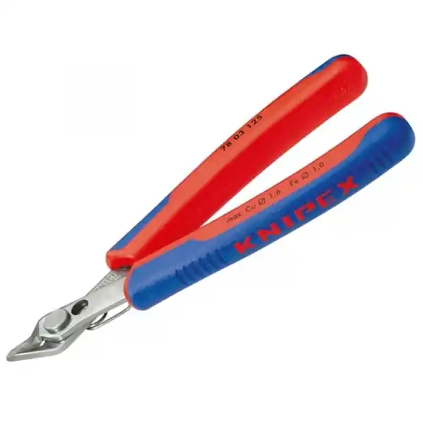 Reduceri Cleste de electronist cu taiere diagonala Knipex 78 03 125, 125 mm