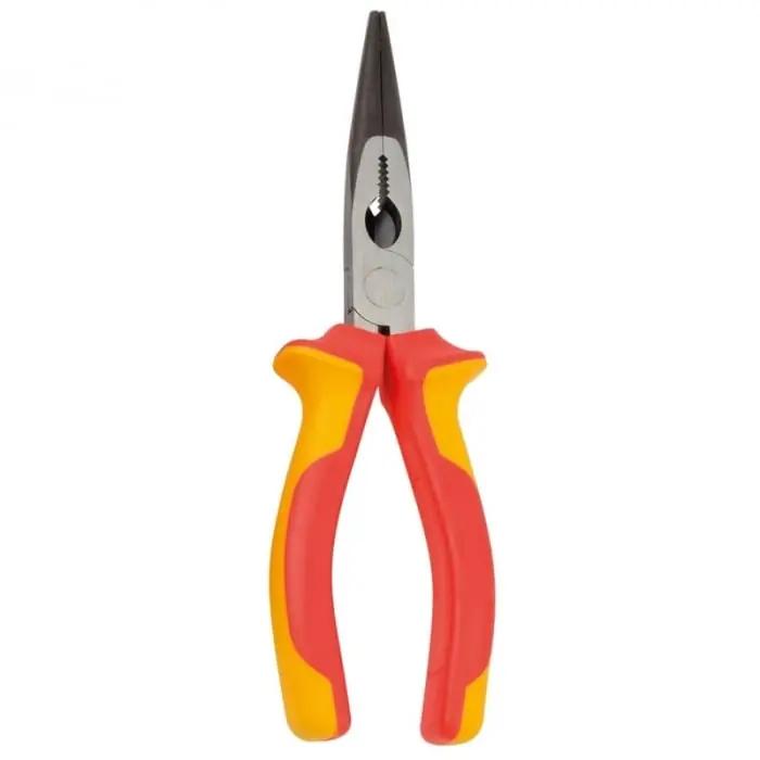 Plată securizată Cleste izolat cu varf lung drept Mannesmann 10603, 160 mm