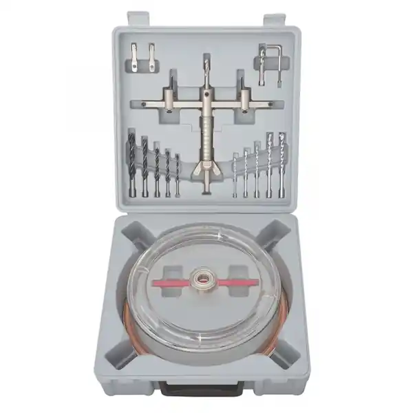 Expediere rapidă Dispozitiv ajustabil de gaurit gips-carton Troy 27491, Ø30–120 mm