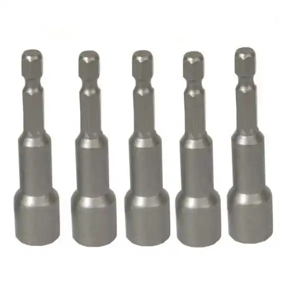 Lichidare de stoc Set de biti tubulari magnetici Troy 22291, Ø 8 x 65 mm, 5 bucati