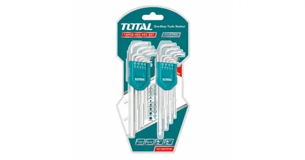 Set 18 bucati chei imbus Hexagonal & Torx Total (Industrial) THT106KT0181 Cumpără acum