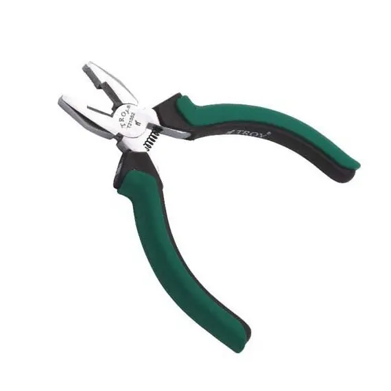 Cleste mini combinat tip patent Troy 21052, 115 mm Plată sigură