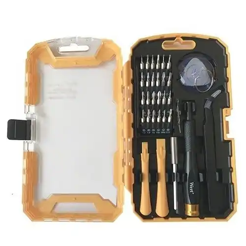 Trusa surubelnite de precizie pentru telefoane mobile Wert 2258, 32 piese Cel mai vândut