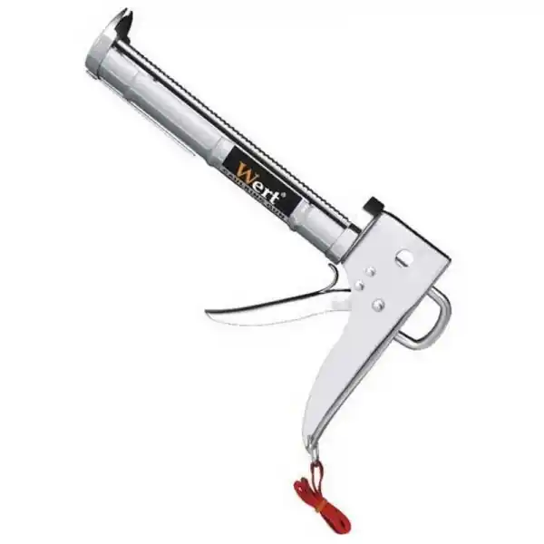 Pistol pentru silicon, zincat cu teava danturata Wert 2700-A Noutate