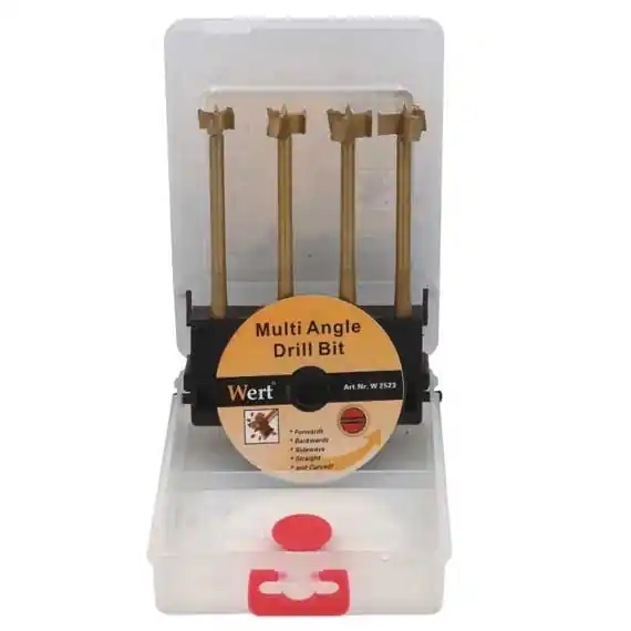 Set capete de burghiu multi unghi Wert 2523, Ø15-22 mm, 4 piese Livrare gratuită