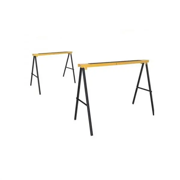 Transport gratuit Set capre din oțel Wert 9005, 1000x100x780 mm