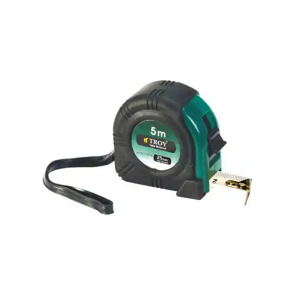 Ruleta Troy 23105-A, 5 m x 25 mm Reducere specială