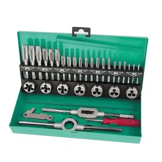 Reduceri Trusa de tarozi si filiere Mannesmann 53250-B, M3-M12, 32 piese