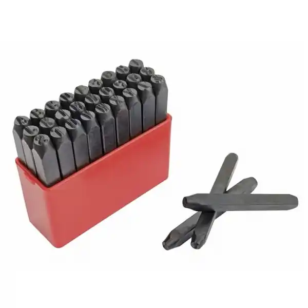 Set poansoane de marcat litere Mannesmann 244-05, 5 mm, 26 piese Cel mai bun preț