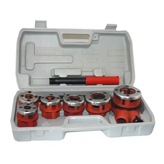 Plată securizată Set filiere pentru tevi Mannesmann 530-9, 1/2"-3/8", 8 piese
