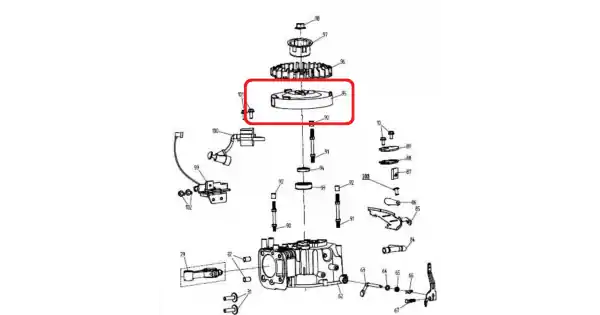 Volanta pentru masina de tuns iarba Ruris Zimbru 999S Bestseller