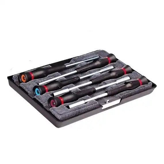 Trusa profesionala de surubelnite precizie cap tubulara Mannesmann 11715, 6 piese Promoție