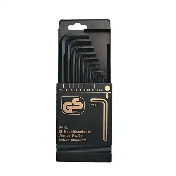 Ieftin Set chei imbus Hex Mannesmann 18120, Ø1.5 - 10 mm, 9 piese