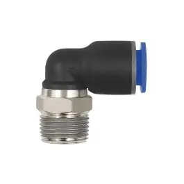 RIEGLER - Racord rapid in L aer comprimat, tata R1/2", Ø12mm [126.012-12] Expediere rapidă