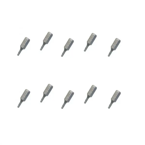 Plată securizată Set de biti hexagonali Mannesmann 20250, Ø2x25 mm, 10 bucati