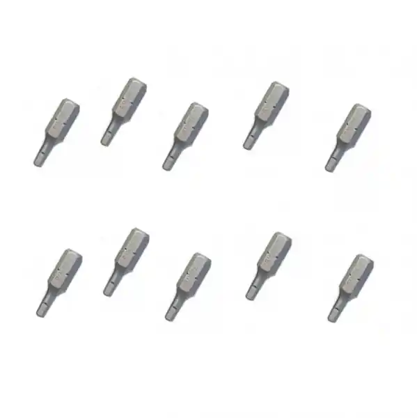 Set de biti hexagonali Mannesmann 20252, Ø3x25 mm, 10 bucati Premium