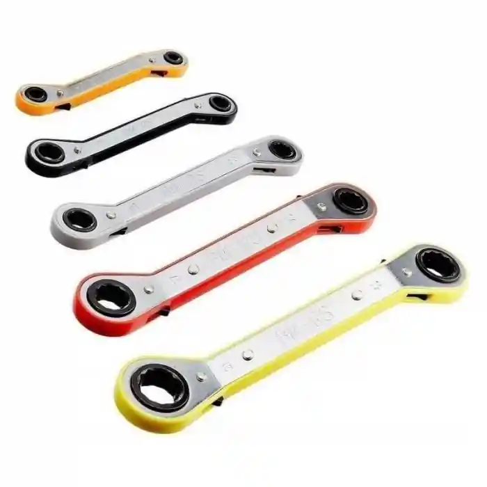 Calitate înaltă Set chei inelare cu clichet Mannesmann 27405, 5 piese