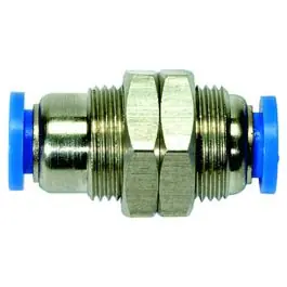 Ofertă de sezon Conector etans drept, pentru furtun Ø 6 mm, 33.4 mm lungime, cheie 17 mm, RIEGLER