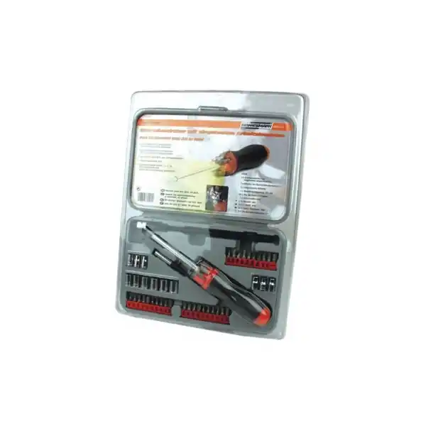 Trusa de biti cu surubelnita Mannesmann 29820, 51 piese Reduceri