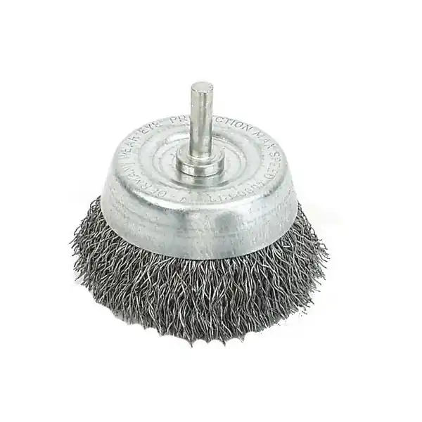 Perie de sarma tip cupa cu tija Mannesmann 438-F-75, 75 mm Super ofertă