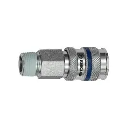 Popular Cupla rapida NW 7.8, din otel, Filet exterior R 1/2', 55mm, cheie 22mm, RIEGLER