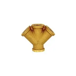 Reducere de preț Racord pneumatic, triplu, din alama, 3x filet interior, G 3/8", 78.5x61mm, RIEGLER