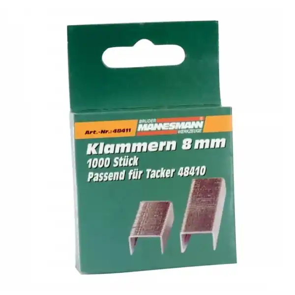 Rezerva capse Mannesmann 48411, 8 mm, 1000 bucati Livrare rapidă