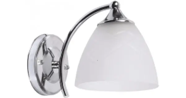 Aplica Arlo Alb+Crom 1XE27 60W Ofertă limitată