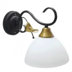 Reduceri Aplica Ethia Negru+Maro+Alb 1xE27 60W