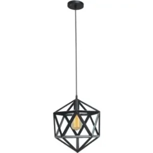 Discount Pendul Zirko 1xE27 60W Negru