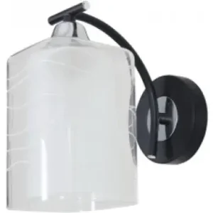 Reduceri Aplica Kalista Crom+Negru+Alb 1xE27 60W