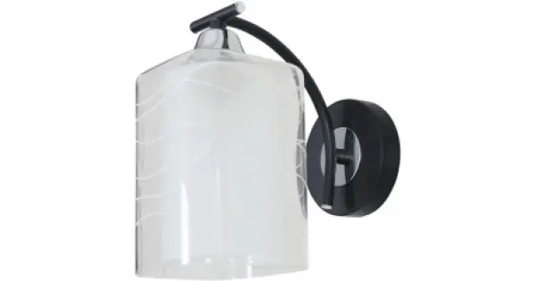 Reduceri Aplica Kalista Crom+Negru+Alb 1xE27 60W