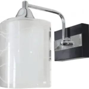 Livrare rapidă Aplica Niege Crom+Negru+Alb 1xE27 60W