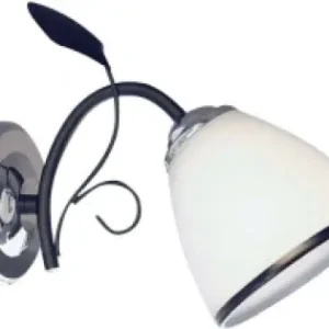 Discount Aplica Oasis Crom+Negru+Alb 1xE27 60W