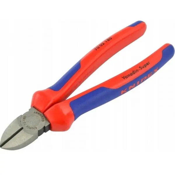 Vezi acum Cleste profesional cu tais diagonal Knipex 70 02 180, 180 mm