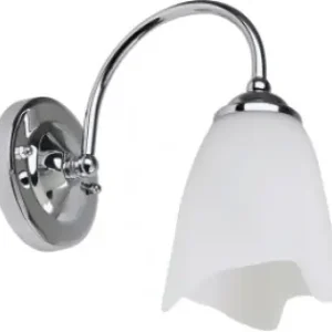 Disponibil imediat Aplica Silvia Crom+Alb 1XE27 60W