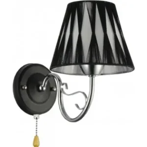 Aplica York Crom+Negru+Alb 1xE27 60W Popular