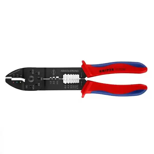 Cleste profesional pentru sertizat si dezizolat Knipex 97 22 240, 240 mm Cumpărături sigure