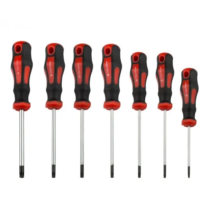 Set surubelnite Torx Dema 20190, T10-T40, 7 piese Reducere de preț