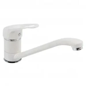 Baterie monocomanda pipa mobila 226mm alb Ofertă