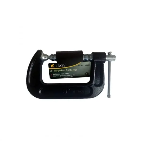 Clema de tamplarie tip C Troy 25063, 75 mm Ofertă specială