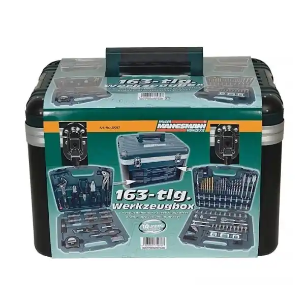 Ofertă exclusivă Trusa de scule combinata Mannesmann 29087, 163 piese