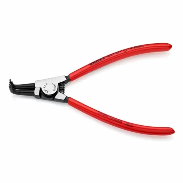 Reducere de preț Cleste profesional de deschidere cu varfuri indoite pentru inele de siguranta Knipex 46 21 A21, 170 mm